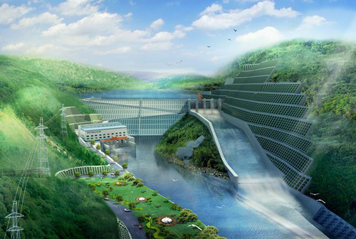 松溪老挝南塔河1号水电站项目